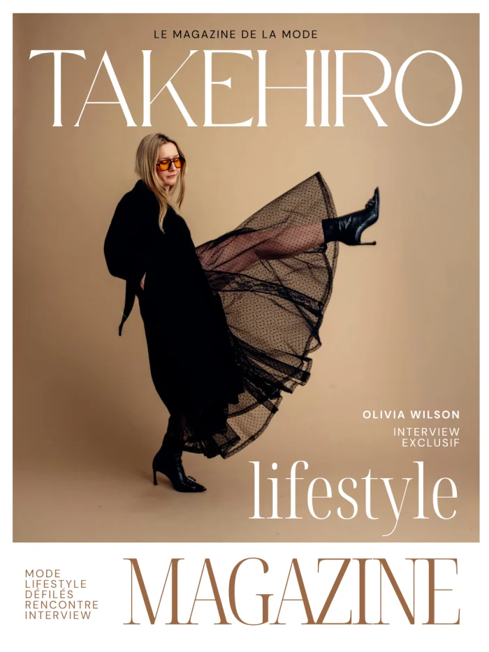 Couverture de magazine mode réalisée par Askomm