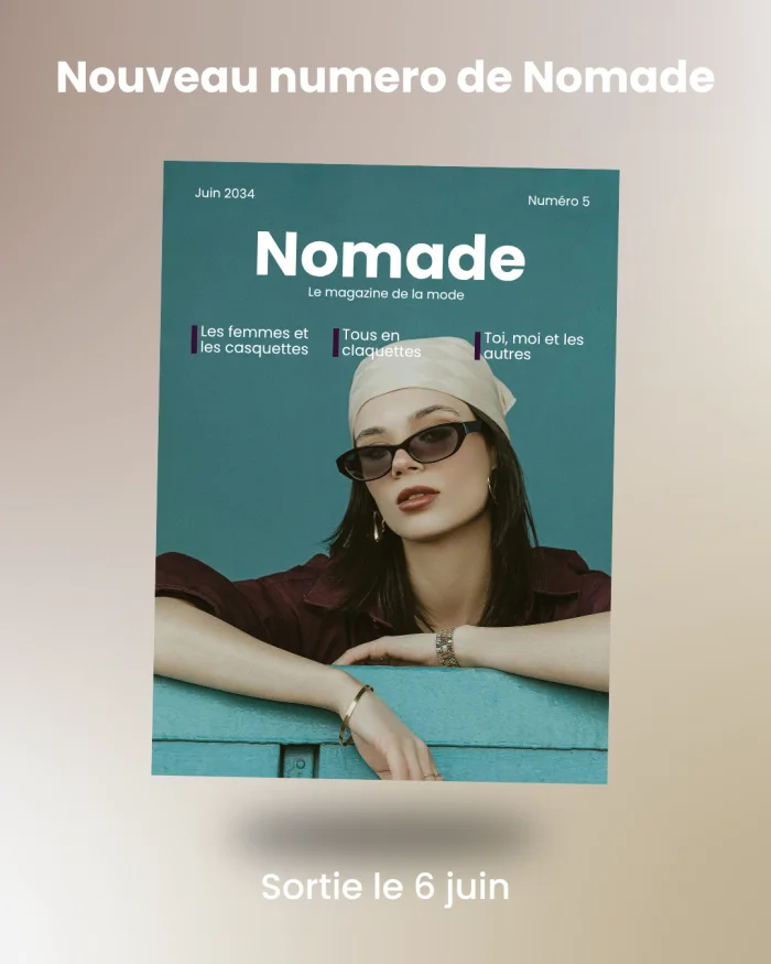 Couverture de magazine réalisée par Askomm